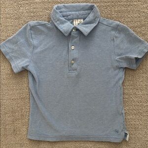 Janie and Jack light blue  Kids Polo Shirt 4t